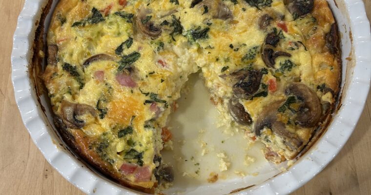 Garden Vegetable Quiche