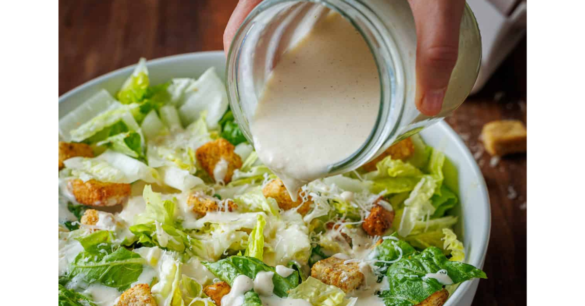 Creamy Caesar Salad Dressing
