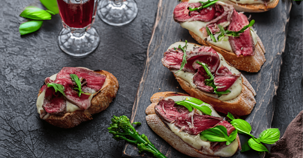 Beef Crostini