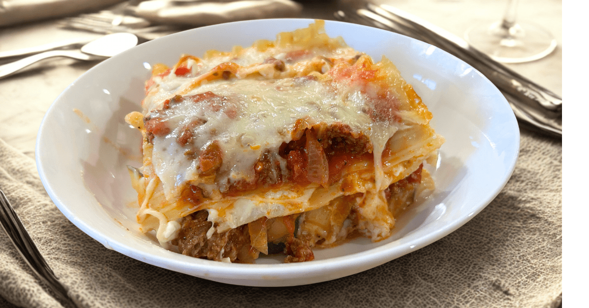 Hearty Homemade Lasagna