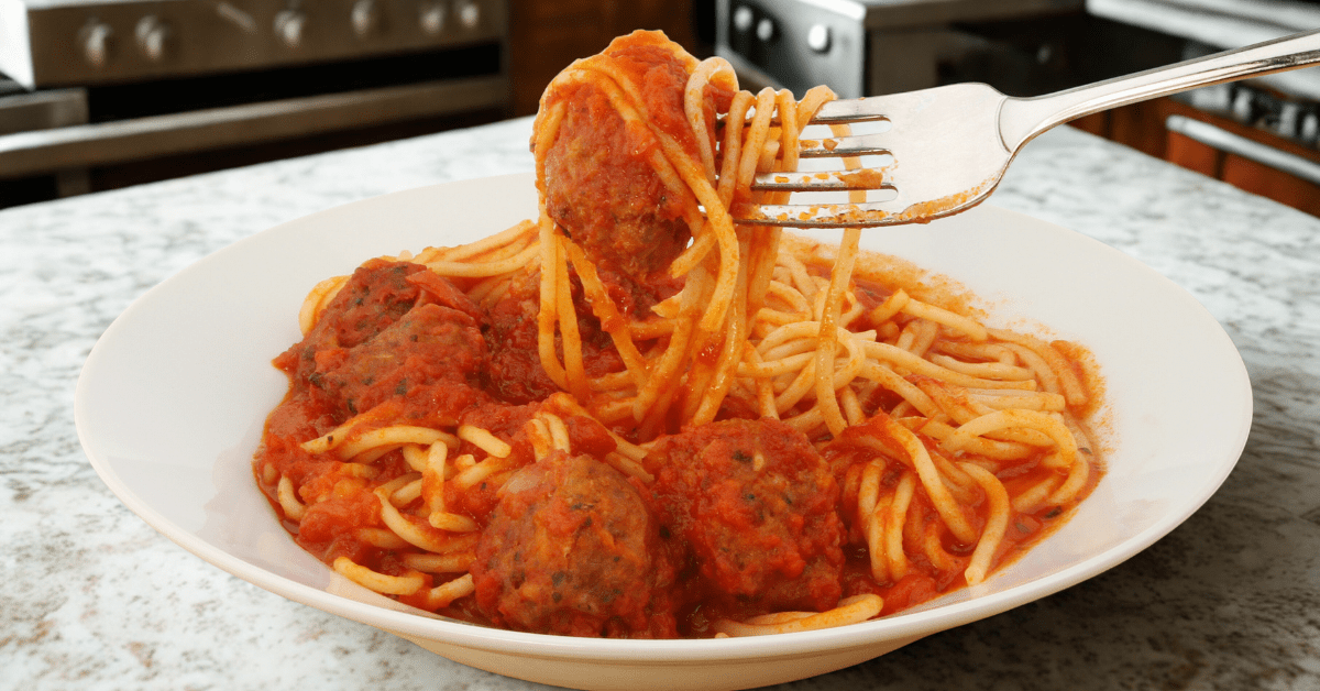 Spaghetti and Meatballs